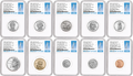 1776-2026 US Mint Complete 10 Coin Silver Proof Set, NGC PF70 FDOI, 1st Day Label