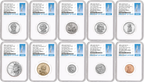 1776-2026 US Mint Complete 10 Coin Silver Proof Set, NGC PF70 FDOI, 1st Day Label