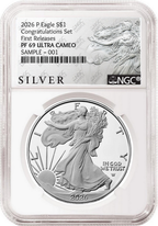 2026 P Congratulations Set Proof Silver Eagle NGC PF 69, First Releases ALS