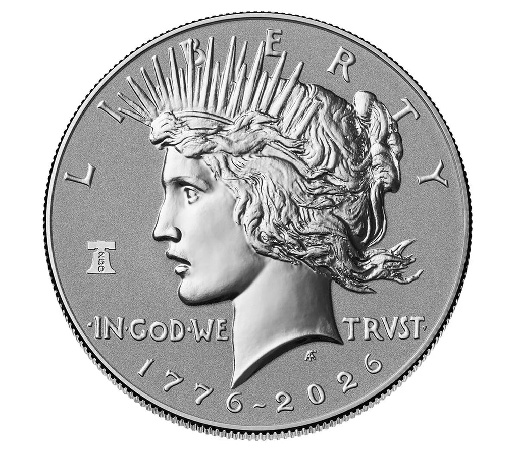 2 Coin Set 2026 Morgan and Peace Reverse Proof Liberty Bell Privy NGC RP70 First Day of Issue 1st Presale