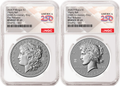 2 Coin Set 2026 Morgan and Peace Reverse Proof Liberty Bell Privy NGC RP69 First Releases Flag Presale