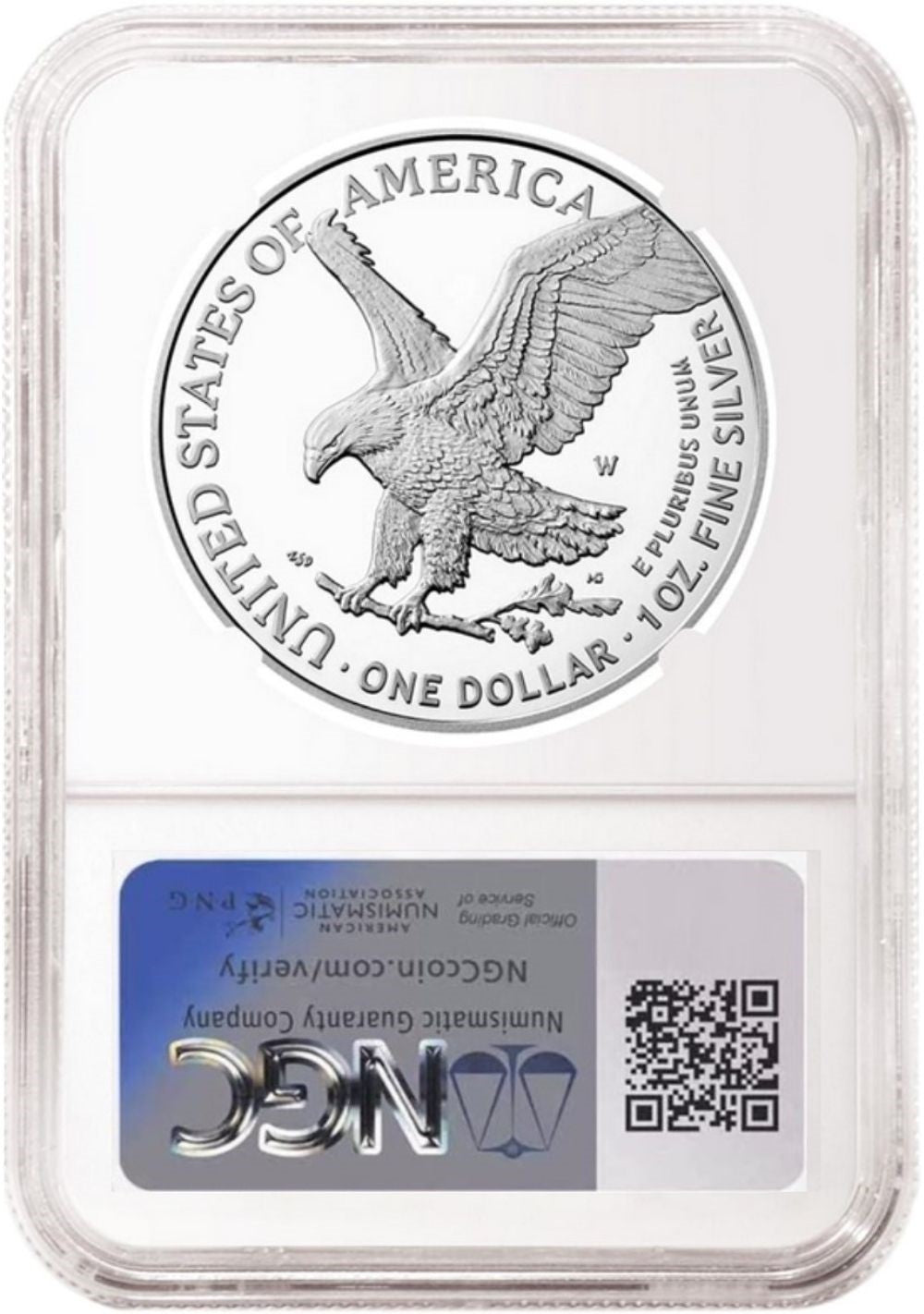 2025 W Silver Eagle Army 250th Anniversary Privy NGC PF 69 First Releases FR