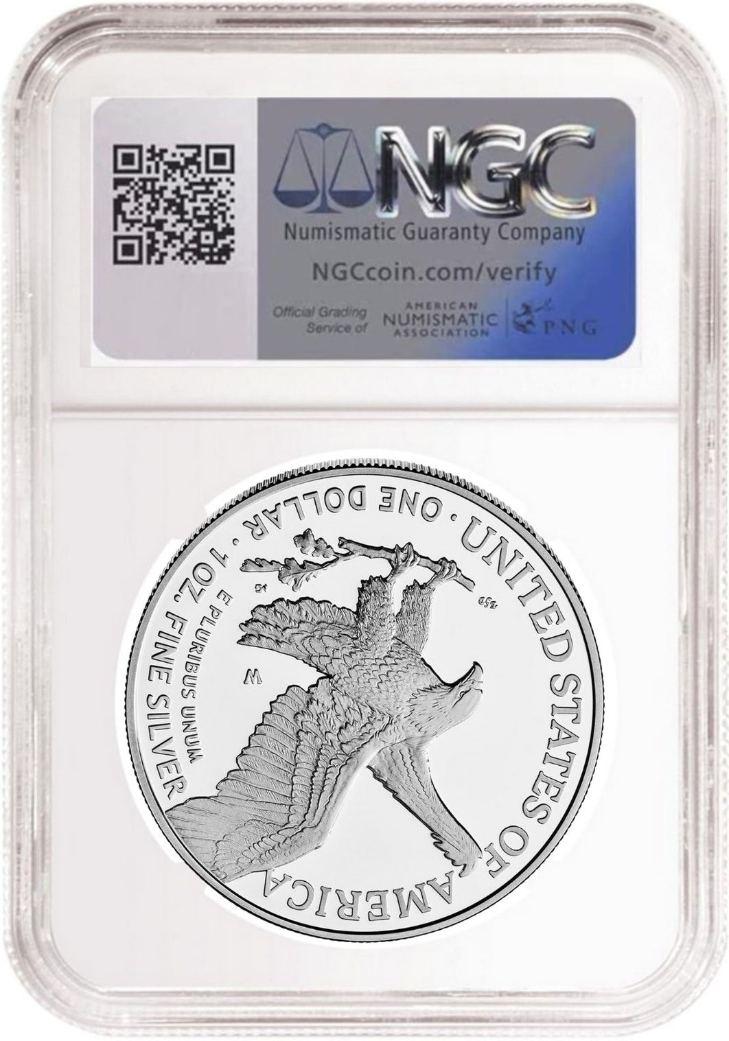 2026 W Enhanced Uncirculated Silver Eagle NGC MS 70, First Day Of Issue 250th Gold Label